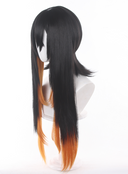 OSIAS - Gachiakuta Amo Empool Cosplay Wig Long Black and Orange