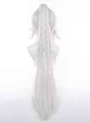 OSIAS - Genshin Impact Zibai Cosplay Wig Long White and Yellow With Ponytail