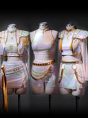 Sneak Peek: Kpop Demon Hunters White Stage Outfit Cosplay is Coming! - OSIAS COSPLAY