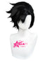 OSIAS Kuroo Tetsurou Wig Black Fluffy Short Synthetic Heat Resistant Hair