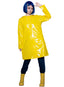 OSIAS Coraline Yellow Rain Coat Cosplay Costume