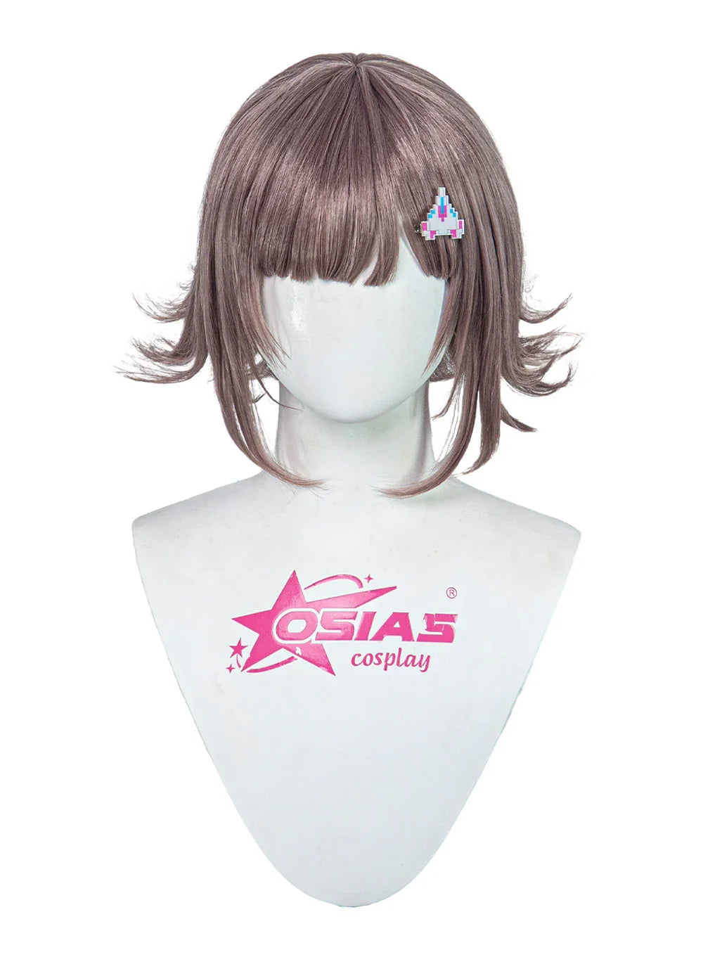 Perruque de Cosplay Danganronpa Chiaki Nanami
