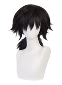 OSIAS DS Men's Black Cosplay Wig