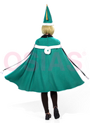 WHA Coco Cosplay Costume Full Set With Wig -Thick Fabric and Witch Cloak