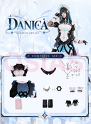 [Pre-sale] Genshin Impact Danica Cosplay Costume Maid Dress