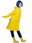 OSIAS Coraline Yellow Rain Coat Cosplay Costume