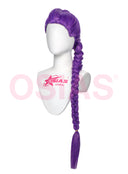 KPop Demon Hunters Rumi Cosplay Wig With Long Purple Braid