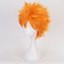 OSIAS Shoyo Hinata Wig Orange Fluffy Short Synthetic Heat Resistant Hair