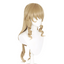 Golden Long Strap Big Wavy Curl Wig for Navia Cosplay Synthetic Heat-Resistant Wig