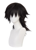 OSIAS DS Men's Black Cosplay Wig