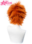 OSIAS Shoyo Hinata Wig Orange Fluffy Short Synthetic Heat Resistant Hair