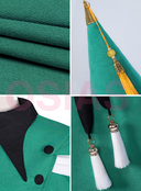 Witch Hat Atelier Coco Cosplay-Kostüm mit Perücke Komplettset