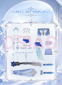 [Pre-sale] Genshin Impact Anastasya Cosplay Costume Elegant Queen Dress with Long Train