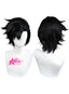 OSIAS Kuroo Tetsurou Wig Black Fluffy Short Synthetic Heat Resistant Hair