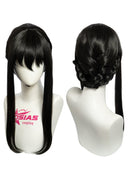 Women’s Black Thorn Princess Cosplay Wig with Bun