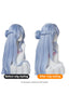 Honkai Star Rail Robin Wig Light Blue Long Gradient Hair