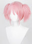 Madoka Magica Wig Pink Short Synthetic Heat Resistant Hair