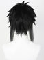 OSIAS Ryunosuke Akutagawa Wig Black Mixed with White Short Synthetic Heat Resistant Hair