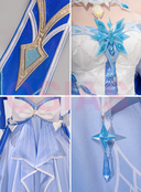 [Pre-sale] Genshin Impact Anastasya Cosplay Costume Elegant Queen Dress with Long Train