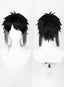 OSIAS Ryunosuke Akutagawa Wig Black Mixed with White Short Synthetic Heat Resistant Hair