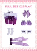 Madoka Magica Akemi Homura Cosplay Costume Magia Stage Performance Outfit