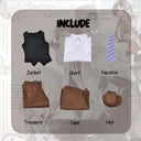 OSIAS COSPLAY - Bungo Stray Dogs Edogawa Rampo Cosplay Costume