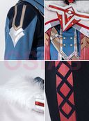 Genshin Impact Alyosha Cosplay Costume Fluffy Warm Outfit