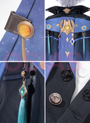 [Partial Stock Ready to Ship] Genshin Impact Mitya Cosplay Costume with Thick Cape and Metal Accessories