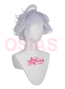 Genshin Impact Mitya Cosplay Wig Short Light Blue