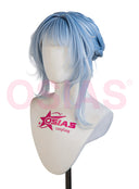 OSIAS - Genshin Impact Odette Cosplay Wig Medium Blue With Bun