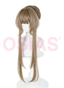 Genshin Impact Sandrone Cosplay Wig Long Brown