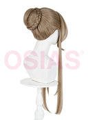 Genshin Impact Sandrone Cosplay Wig Long Brown