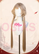 Genshin Impact Sandrone Cosplay Wig Long Brown