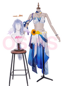 Honkai Star Rail Robin Cosplay Costume Summeretto Gradient Dress