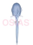 Honkai Star Rail Robin Summeretto Cosplay Wig Long Blue With Braid