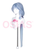 Honkai Star Rail Robin Summeretto Cosplay Wig Long Blue With Braid
