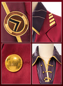 Limbus Company Lei Heng Cosplay Kostüm mit komplettem Set
