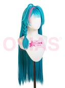 NTE Mint Cosplay Wig Long Blue