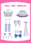 [Pre-sale] Panty & Stocking with Garterbelt Stocking·Anarchy Cosplay Costume With Full Set