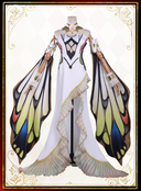 [Pre-sale] Lelouch of the Rebellion C.C. Cosplay Costume Butterfly Gown