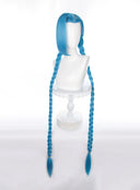 OSIAS COSPLAY - Arcane Jinx Cosplay Wig Long Blue Hair With Two Braids