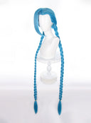 OSIAS COSPLAY - Arcane Jinx Cosplay Wig Long Blue Hair With Two Braids