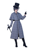 OSIAS COSPLAY - Black Butler Ciel Phantomhive Houndstooth Cosplay Costume