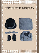 OSIAS COSPLAY - Black Butler Ciel Phantomhive Houndstooth Cosplay Costume