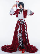 OSIAS COSPLAY - Black Butler Ciel Phantomhive Long Red Dress Cosplay Costume