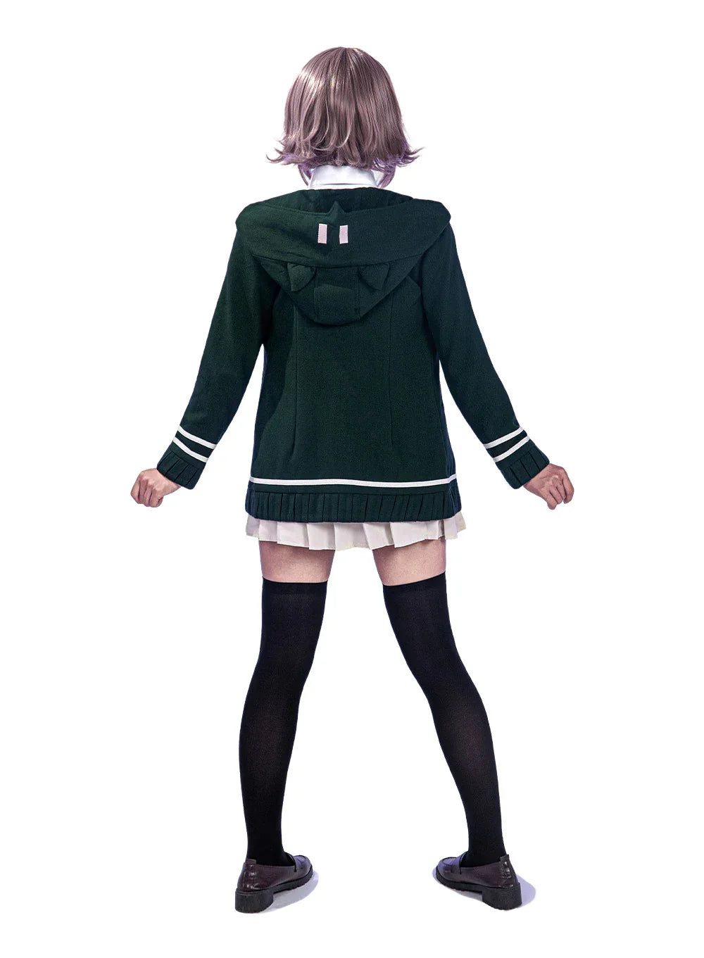Costume Cosplay Danganronpa Tsumiki Mikan OSIAS - Completo Stile Campus Giapponese, 100% Poliestere