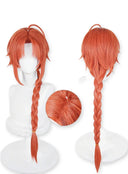 OSIAS COSPLAY - GINTAMA Kamui Cosplay Wig Long Orange Braid