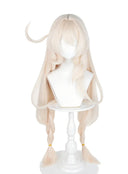 OSIAS COSPLAY - Genshin Impact Alice Cosplay Wig Long Light Blonde With Two Braids