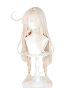 OSIAS COSPLAY - Genshin Impact Alice Cosplay Wig Long Light Blonde With Two Braids