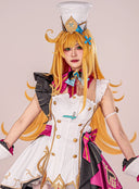 OSIAS COSPLAY - Genshin Impact Escoffier Cosplay Wig Long Yellow Hair